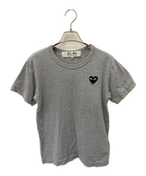 PLAY COMME des GARCONS（プレイコムデギャルソン）PLAY COMME des GARCONS (プレイコムデギャルソン) 半袖カットソー グレー サイズ:XSの古着・服飾アイテム