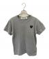 PLAY COMME des GARCONS（プレイコムデギャルソン）の古着「半袖カットソー」｜グレー