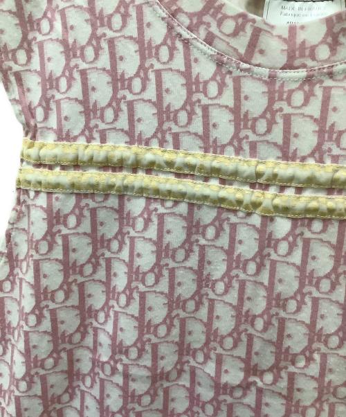 Christian Dior（クリスチャン ディオール）Christian Dior (クリスチャン ディオール) ノースリーブカットソー ピンク サイズ:38の古着・服飾アイテム