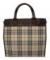 BURBERRY (バーバリー) トートバッグ ベージュ×ブラウン：15000円