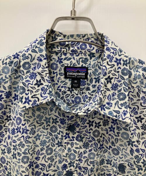Patagonia（パタゴニア）Patagonia (パタゴニア) 半袖シャツ ブルー サイズ:XSの古着・服飾アイテム