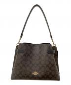 COACHコーチ）の古着「ワンショルダーバッグ」｜ブラウン