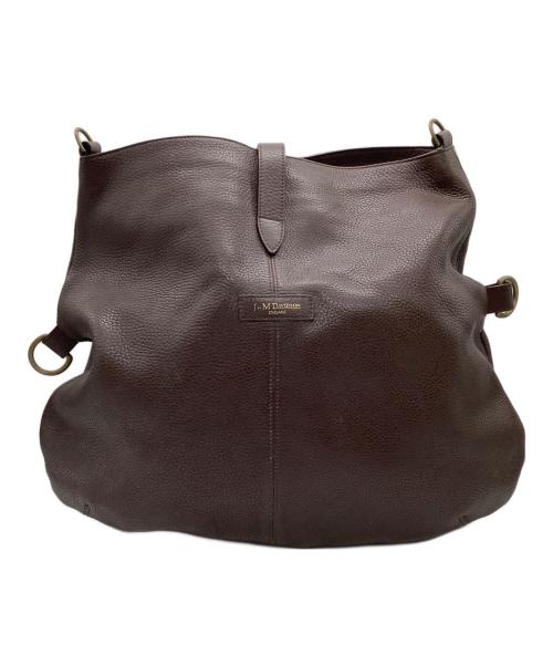 J&M DAVIDSON（ジェイ＆エム デヴィッドソン）J&M DAVIDSON (ジェイ＆エム デヴィッドソン) ショルダーバッグ ブラウンの古着・服飾アイテム