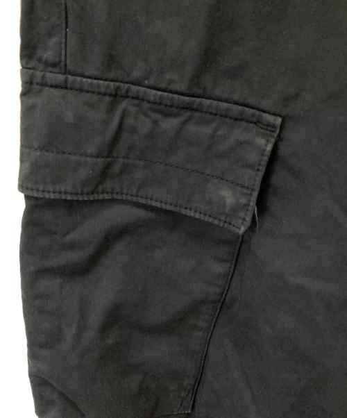 STONE ISLAND（ストーンアイランド）STONE ISLAND (ストーンアイランド) STRETCH COTTON WOOL SATIN / ストレッチ コットン カーゴパンツ ブラック サイズ:W33の古着・服飾アイテム