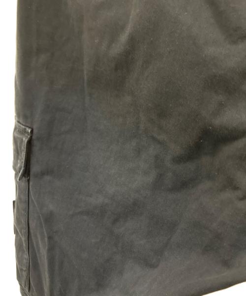 STONE ISLAND（ストーンアイランド）STONE ISLAND (ストーンアイランド) STRETCH COTTON WOOL SATIN / ストレッチ コットン カーゴパンツ ブラック サイズ:W33の古着・服飾アイテム