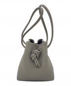 VASICヴァジック）の古着「巾着ハンドバッグ」｜グレー