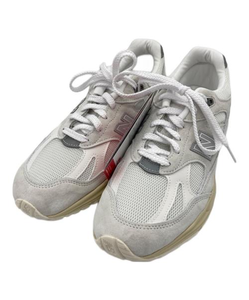 NEW BALANCE（ニューバランス）NEW BALANCE (ニューバランス) スニーカー ホワイト サイズ:UK8（26cm）の古着・服飾アイテム