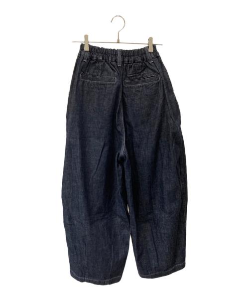 HARVESTY（ハーベスティー）HARVESTY (ハーベスティー) ワイドデニムパンツ インディゴ サイズ:1の古着・服飾アイテム