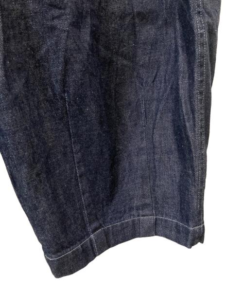 HARVESTY（ハーベスティー）HARVESTY (ハーベスティー) ワイドデニムパンツ インディゴ サイズ:1の古着・服飾アイテム