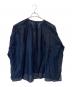 HANNOHWESSEL (・) 長袖ブラウス ネイビー サイズ:40：8000円