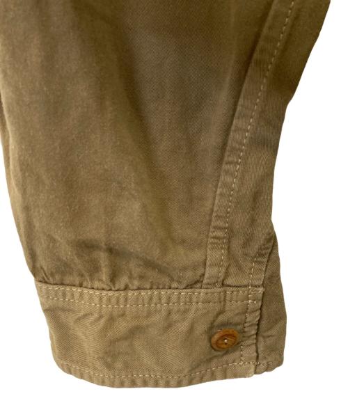 COMME des GARCONS SHIRT（コムデギャルソンシャツ）COMME des GARCONS SHIRT (コムデギャルソンシャツ) ラウンドカラーシャツジャケット ブラウン サイズ:Sの古着・服飾アイテム