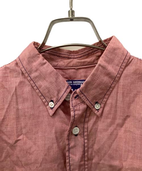 COMME des GARCONS JUNYA WATANABE MAN（コム デ ギャルソン ジュンヤ ワタナベ マン）COMME des GARCONS JUNYA WATANABE MAN (コム デ ギャルソン ジュンヤ ワタナベ マン) ボタンダウンシャツ ピンク サイズ:Mの古着・服飾アイテム