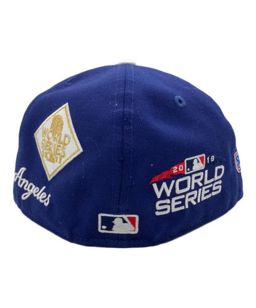 New Era（ニューエラ）New Era (ニューエラ) キャップ　ドジャース/75TH WORLD SERIES ブルー サイズ:7 5/8の古着・服飾アイテム