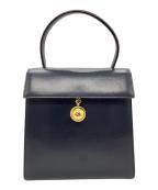 CELINEセリーヌ）の古着「ハンドバッグ」｜ネイビー