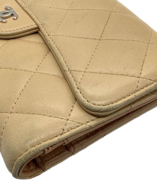 CHANEL（シャネル）CHANEL (シャネル) 長財布 ベージュの古着・服飾アイテム