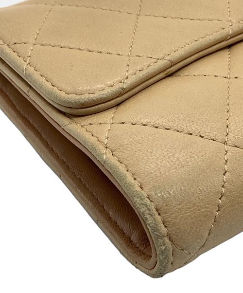 CHANEL（シャネル）CHANEL (シャネル) 長財布 ベージュの古着・服飾アイテム