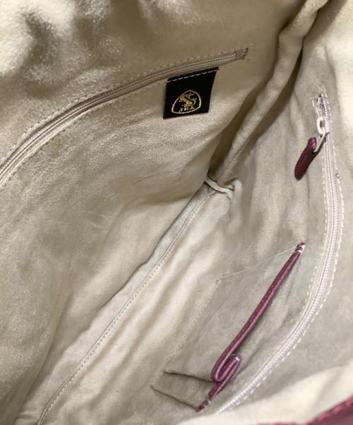 JRA（ジェーアールエー）JRA (ジェーアールエー) ショルダートートバッグ レッドの古着・服飾アイテム