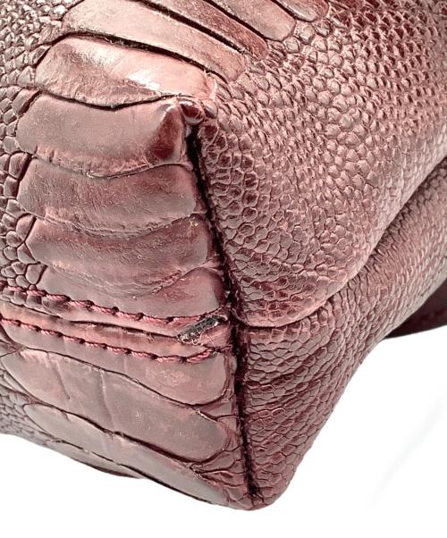 JRA（ジェーアールエー）JRA (ジェーアールエー) ショルダートートバッグ レッドの古着・服飾アイテム