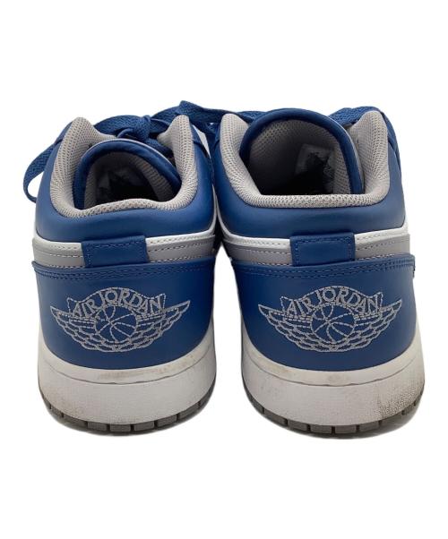 NIKE（ナイキ）NIKE (ナイキ) AIR JORDAN 1 LOW ホワイト×ブルー サイズ:28.0㎝の古着・服飾アイテム