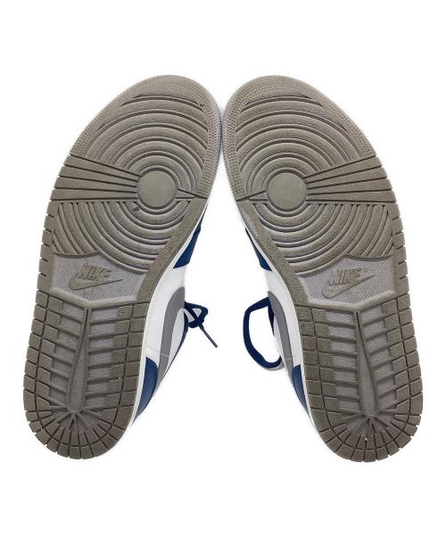 NIKE（ナイキ）NIKE (ナイキ) AIR JORDAN 1 LOW ホワイト×ブルー サイズ:28.0㎝の古着・服飾アイテム