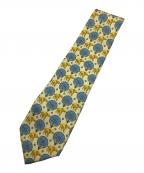 FENDIフェンディ）の古着「ネクタイ」｜イエロー×ブルー