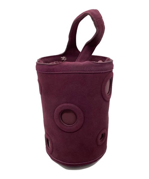 AVACATION（アヴァケーション）AVACATION (アヴァケーション) ハンドバッグ ワインレッドの古着・服飾アイテム