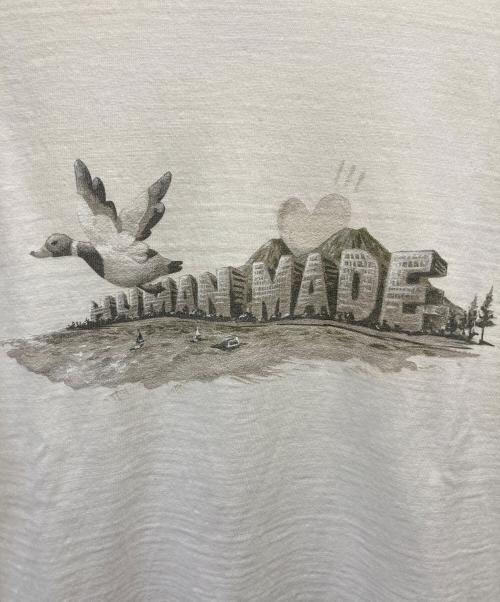 HUMAN MADE（ヒューマンメイド）HUMAN MADE (ヒューマンメイド) GRAPHIC S/S T-SHIRT ホワイト サイズ:2XLの古着・服飾アイテム