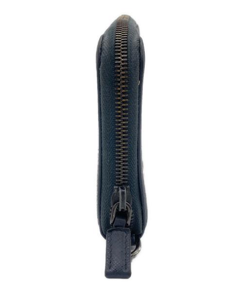 PRADA（プラダ）PRADA (プラダ) 長財布 ネイビーの古着・服飾アイテム