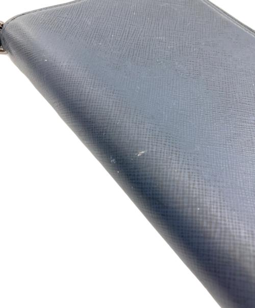 PRADA（プラダ）PRADA (プラダ) 長財布 ネイビーの古着・服飾アイテム