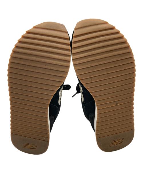 NEW BALANCE（ニューバランス）NEW BALANCE (ニューバランス) 厚底ソールスニーカー ブラック×ベージュ サイズ:25.0cmの古着・服飾アイテム