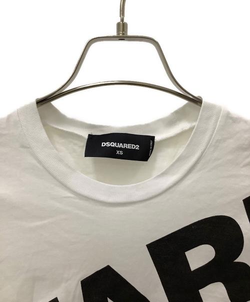 DSQUARED2（ディースクエアード）DSQUARED2 (ディースクエアード) 半袖Tシャツ ホワイト サイズ:XSの古着・服飾アイテム