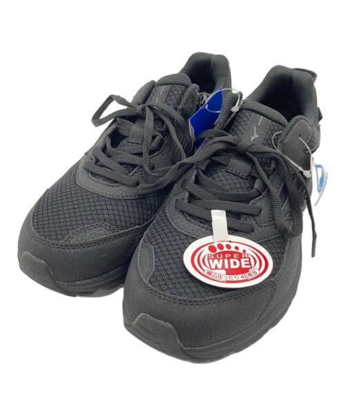 MIZUNO（ミズノ）MIZUNO (ミズノ) ウォーキングシューズ ブラック サイズ:25.0cm 未使用品の古着・服飾アイテム