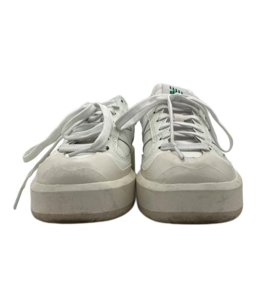 NEW BALANCE（ニューバランス）NEW BALANCE (ニューバランス) ローカットスニーカー ホワイト×グリーン サイズ:22.5cmの古着・服飾アイテム