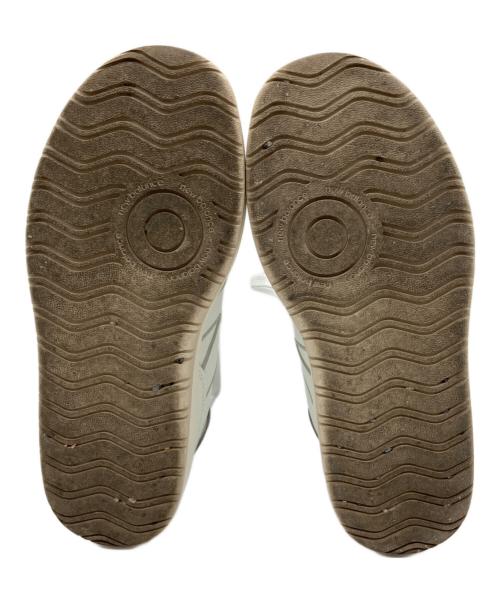 NEW BALANCE（ニューバランス）NEW BALANCE (ニューバランス) ローカットスニーカー ホワイト×グリーン サイズ:22.5cmの古着・服飾アイテム