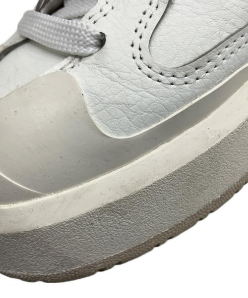NEW BALANCE（ニューバランス）NEW BALANCE (ニューバランス) ローカットスニーカー ホワイト×グリーン サイズ:22.5cmの古着・服飾アイテム