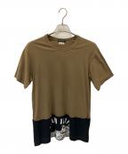 COMME des GARCONS HOMME PLUSコムデギャルソンオムプリュス）の古着「半袖カットソー」｜グリーン