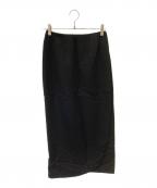 COMME des GARCONSコムデギャルソン）の古着「ロングスカート」｜ブラック