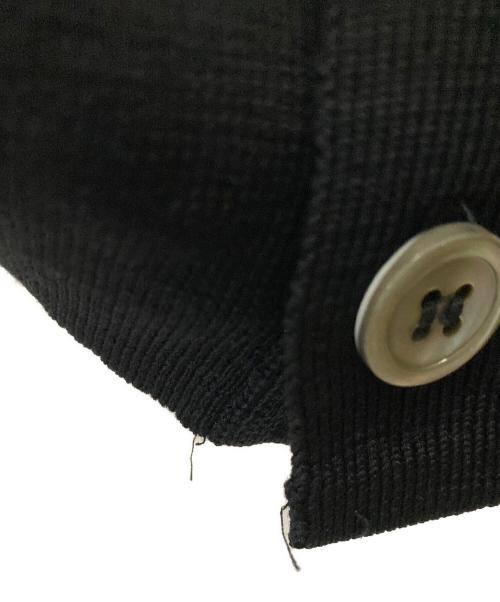 COMME des GARCONS HOMME（コムデギャルソン オム）COMME des GARCONS HOMME (コムデギャルソン オム) JOHN SMEDLEY (ジョンスメドレー) 薄手カーディガン ブラック サイズ:Lの古着・服飾アイテム
