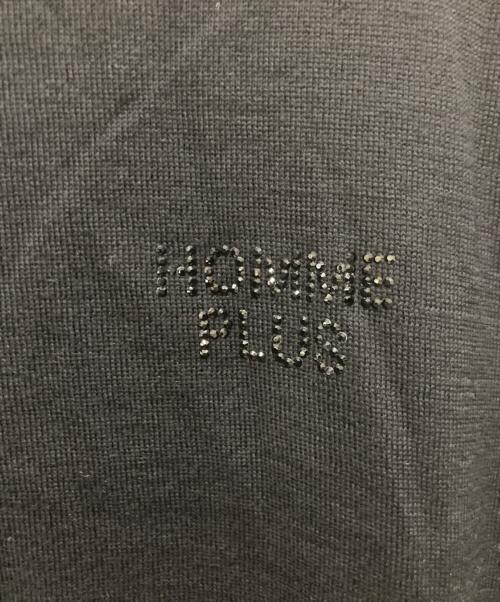 COMME des GARCONS HOMME PLUS（コムデギャルソンオムプリュス）COMME des GARCONS HOMME PLUS (コムデギャルソンオムプリュス) ニットカーディガン ブラック サイズ:Mの古着・服飾アイテム