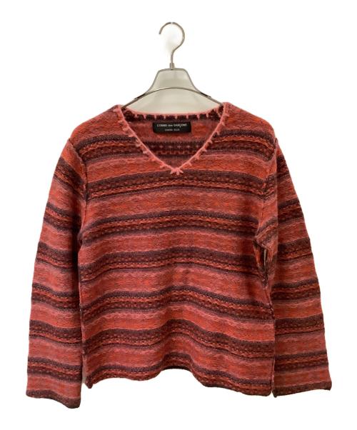 COMME des GARCONS HOMME PLUS（コムデギャルソンオムプリュス）COMME des GARCONS HOMME PLUS (コムデギャルソンオムプリュス) 厚手ニット レッド サイズ:不明の古着・服飾アイテム