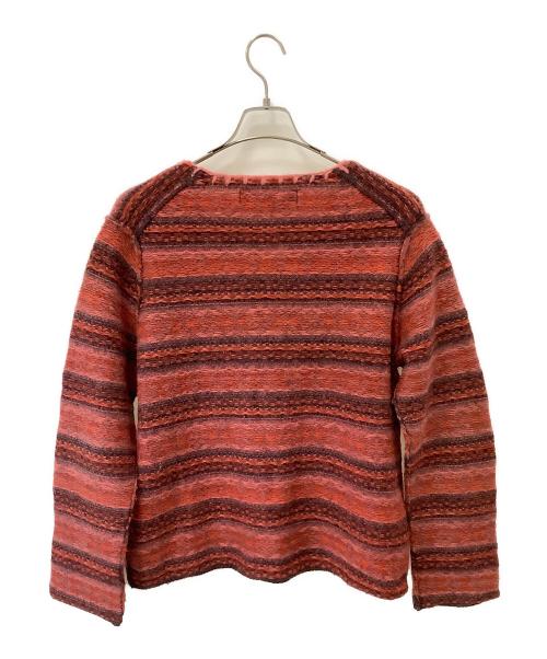 COMME des GARCONS HOMME PLUS（コムデギャルソンオムプリュス）COMME des GARCONS HOMME PLUS (コムデギャルソンオムプリュス) 厚手ニット レッド サイズ:不明の古着・服飾アイテム