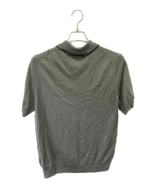 COMME des GARCONS HOMME PLUS（コムデギャルソンオムプリュス）COMME des GARCONS HOMME PLUS (コムデギャルソンオムプリュス) 半袖ニット グレー サイズ:記載なしの古着・服飾アイテム