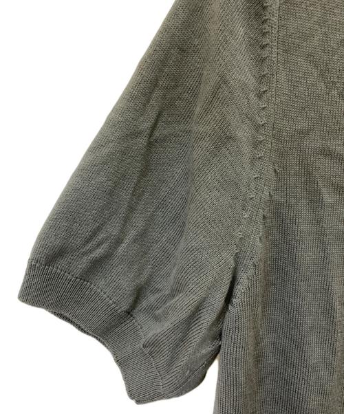 COMME des GARCONS HOMME PLUS（コムデギャルソンオムプリュス）COMME des GARCONS HOMME PLUS (コムデギャルソンオムプリュス) 半袖ニット グレー サイズ:記載なしの古着・服飾アイテム