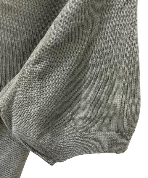 COMME des GARCONS HOMME PLUS（コムデギャルソンオムプリュス）COMME des GARCONS HOMME PLUS (コムデギャルソンオムプリュス) 半袖ニット グレー サイズ:記載なしの古着・服飾アイテム