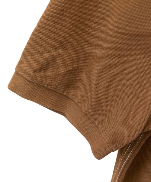 COMME des GARCONS JUNYA WATANABE MAN（コムデギャルソンジュンヤワタナベマン）COMME des GARCONS JUNYA WATANABE MAN (コム デ ギャルソン ジュンヤ ワタナベ マン) BROOKS BROTHERS (ブルックスブラザーズ) 半袖ポロシャツ ブラウン サイズ:Mの古着・服飾アイテム
