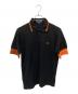 FRED PERRY（フレッドペリー）の古着「半袖ポロシャツ」｜ブラック×オレンジ