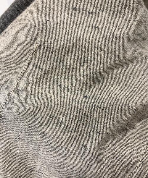 COMME des GARCONS HOMME（コムデギャルソン オム）COMME des GARCONS HOMME (コムデギャルソン オム) リネン混3Bジャケット ブルー サイズ:Mの古着・服飾アイテム