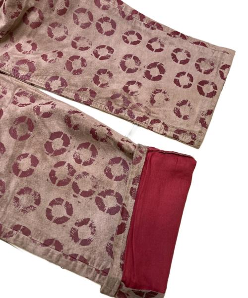 COMME des GARCONS HOMME PLUS（コムデギャルソンオムプリュス）COMME des GARCONS HOMME PLUS (コムデギャルソンオムプリュス) レザーパンツ ブラウン サイズ:Mの古着・服飾アイテム