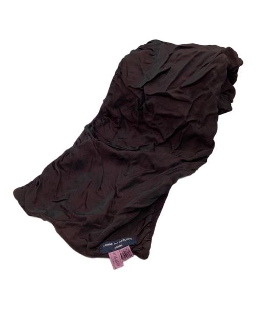 COMME des GARCONS HOMME（コムデギャルソン オム）COMME des GARCONS HOMME (コムデギャルソン オム) マフラー ボルドーの古着・服飾アイテム