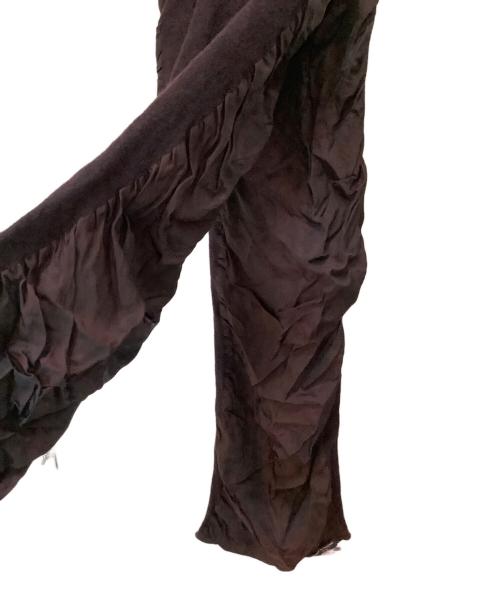 COMME des GARCONS HOMME（コムデギャルソン オム）COMME des GARCONS HOMME (コムデギャルソン オム) マフラー ボルドーの古着・服飾アイテム